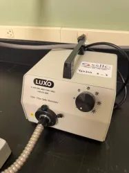 Luxo Stereo Microscope with Adjustable Binocular Eyepieces and External Fiber Optic Illuminator, 3 of 3