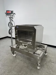 Pall 200 Liter Stainless Steel Jacketed Single-Use Mixing Unit for Bioprocessing, 2 of 4