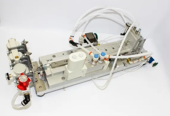 Kinematic Automation Mesa Kapton Heater Lamination Module for Card Laminating