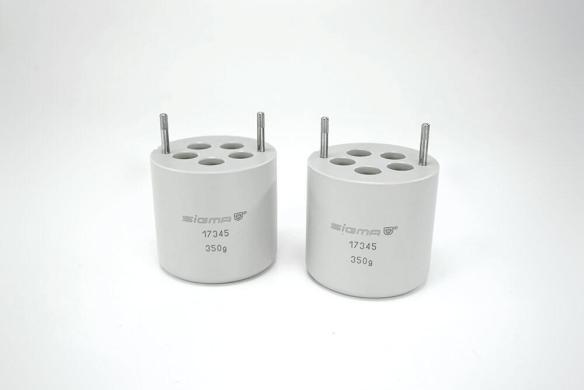 Sigma 17345 5 × 15 mL Conical Adapter Buckets with 13190 Rotor, 11133, 3-18, 3-16 K-cover