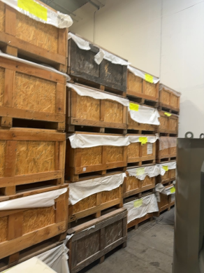 Dagard ET15 Insulated Cleanroom Wall Panels with Aluminum Honeycomb Core, 10x4 ft, 2" Thickness-cover