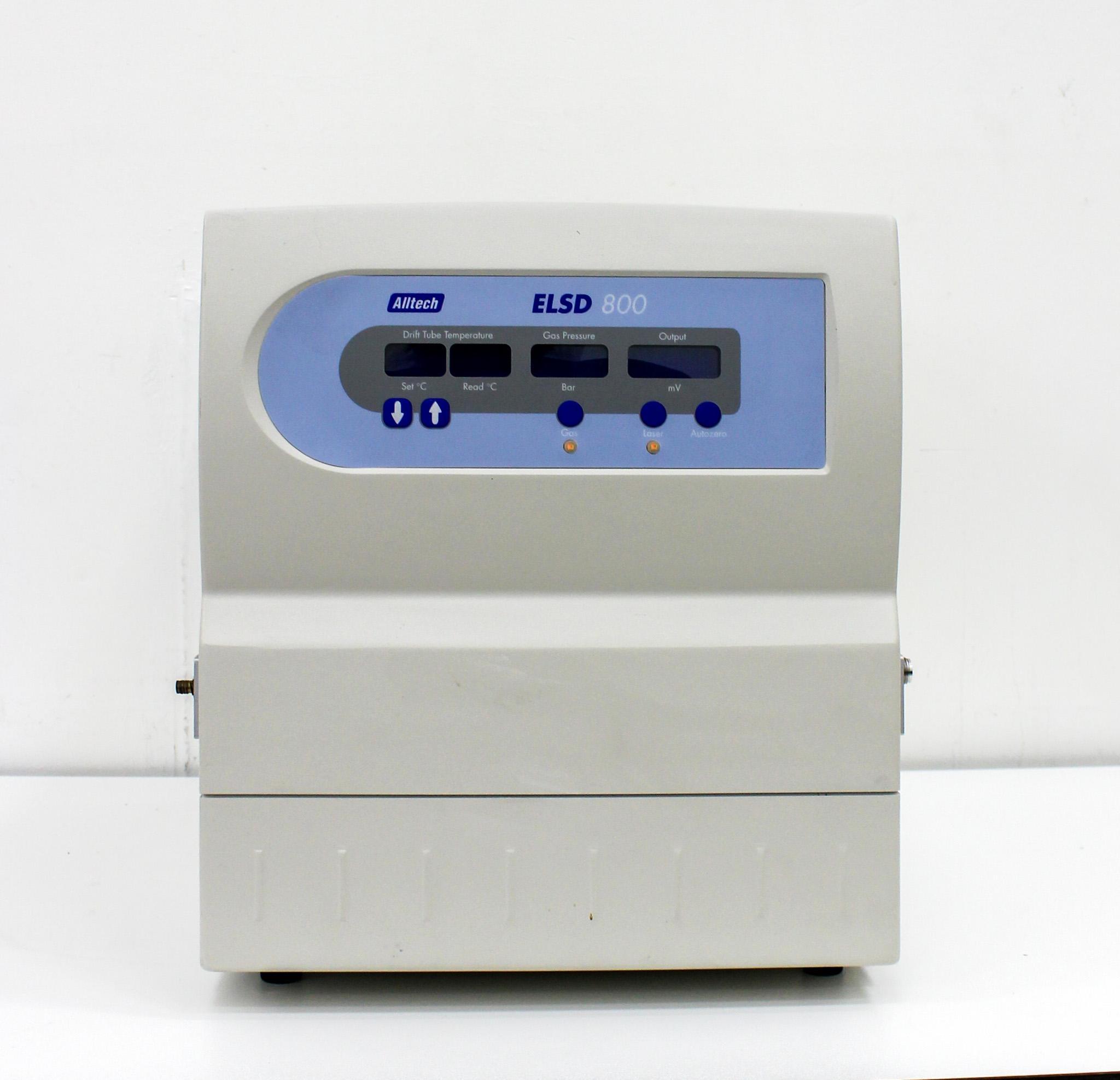 Alltech 800 Evaporative Light Scattering Detector ELSD for HPLC with 670 nm Laser Diode