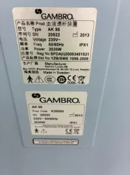 Gambro AK-96 Hemodialysis Machine with Integrated Fluid Management System, 4 of 4