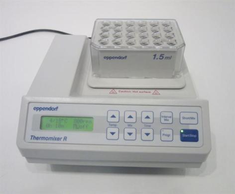 Eppendorf Thermomixer R Catalog #5355 Temperature-Controlled Laboratory Mixer-cover