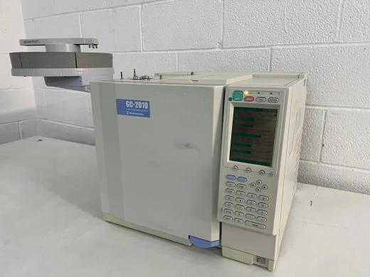 Shimadzu GC-2010 Gas Chromatograph with AOC-20i Auto Injector and AOC-20s Autosampler-cover