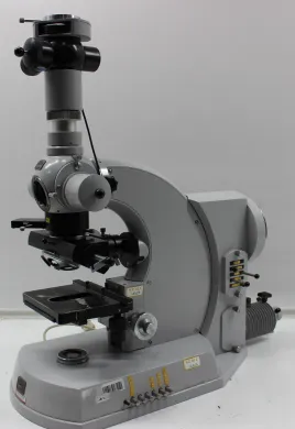 Carl Zeiss III RS Compound Optical Microscope with 47 60 05 Eyepiece Adapter