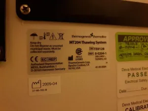 Thermogenesis MT204 Laboratory Thawing System, 4 of 9