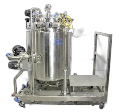 Pall VE314400 Automatic Backwash Water Filtration System with Endress Hauser SK-3330 Promass P Flowmeter