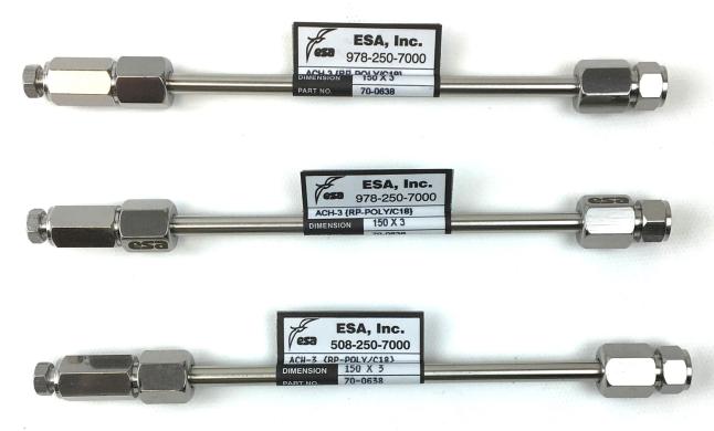 ESA ACH-3 (RP-Poly/C18) HPLC Column 15 cm × 3 mm × 5 µm-cover