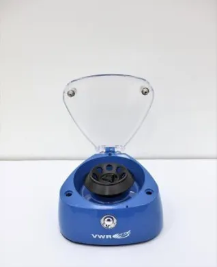 VWR Mini Centrifuge with 8,500 RPM, Dual Rotors for Microcentrifuge Tubes and PCR Strips