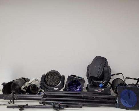 Mixed Lighting Equipment - Colour Wash 250AT, PAR-56XY, MAC 250TM-cover