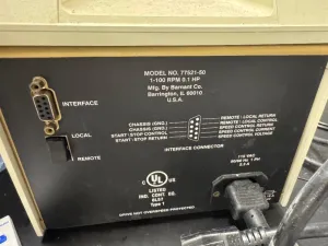 Cole-Parmer MasterFlex Console Drive Peristaltic Pump Model 77521-50 with Easy-Load L/S Pump Heads, 4 of 4