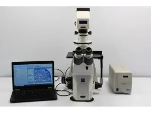 Zeiss Observer D1 Inverted Fluorescence Microscope with Motorized Filter Turret and CMOS Camera, 3 of 20