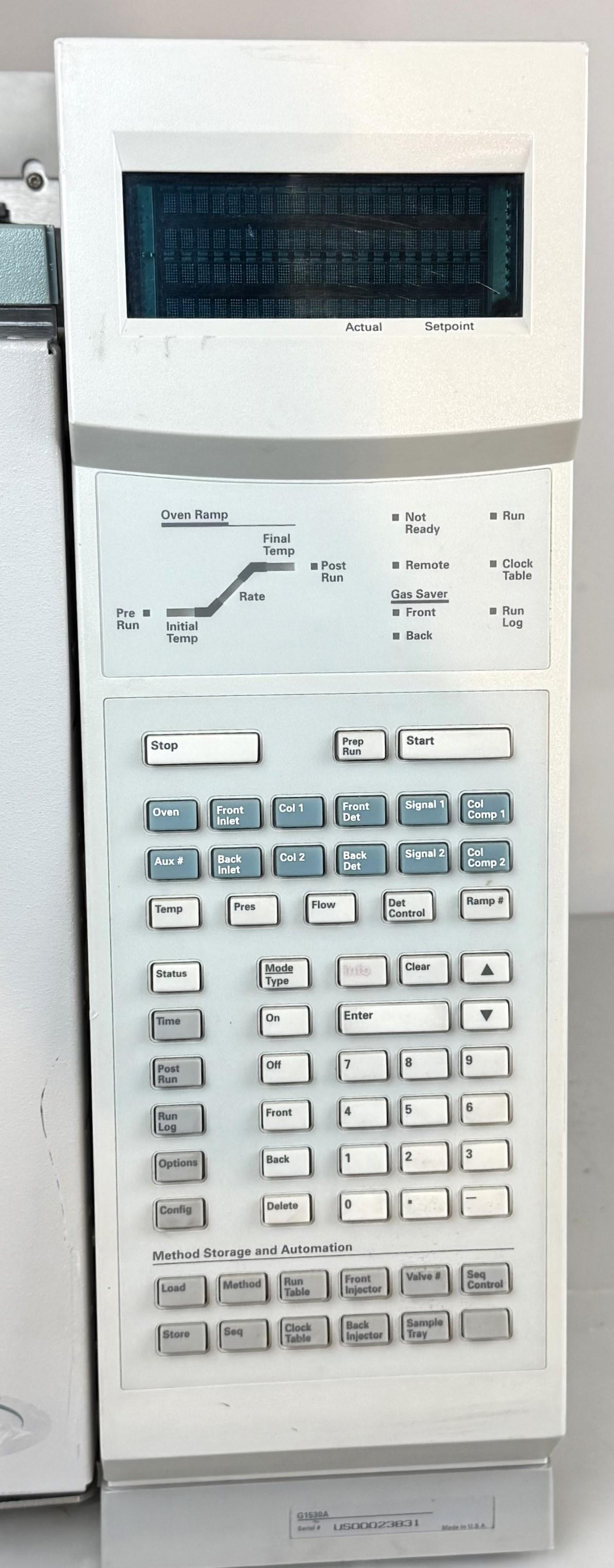 Agilent 6890 Series (G1530A) Dual FID Gas Chromatograph with Autosampler