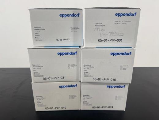 Eppendorf Research Plus Single Channel Micropipettes Set (6 pcs)-cover