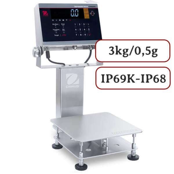 Advanced IP68/IP69K Washable Bench Scale