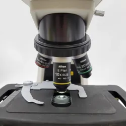 Nikon E200 LED Compound Microscope with 4x, 10x, 20x, 40x Objectives, 3 of 4
