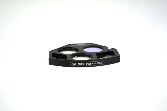 Zeiss 485005 Lumar 05 Alexa 430 Fluorescence Filter Set, EM:BP 395–440, EX:LP 470