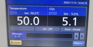 Panasonic MCO-170AICUVL-PA CO2 Incubator 165L with Touchscreen Control, 2 of 9