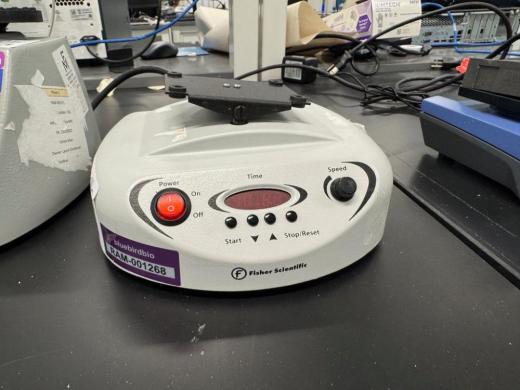 Fisher Scientific Vortex Mixer with Digital Speed Control and Timer, Model V.290W-cover