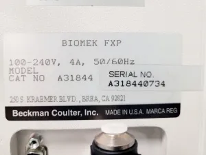 Beckman Coulter Biomek FXP Automated Liquid Handling Workstation, 23 of 53