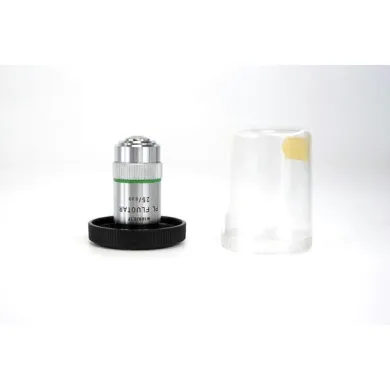 Leitz Wetzlar PL Fluotar 25/0.60 160/0.17 Microscope Objective