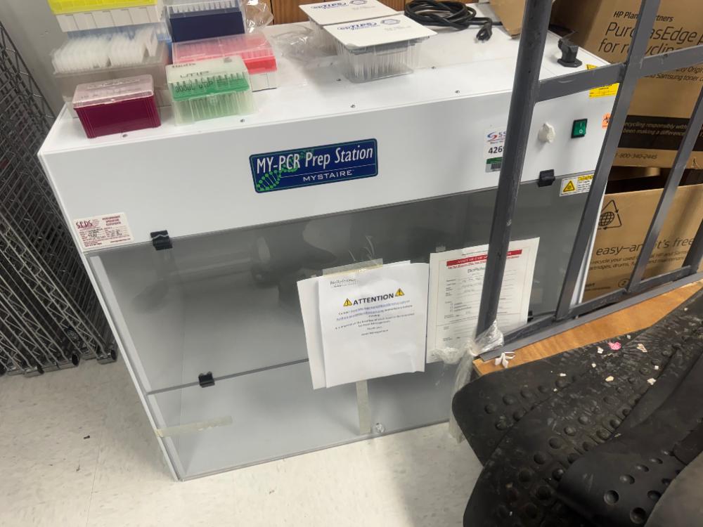 Mystaire MY-DB36 PCR Prep Station for Molecular Biology Workflows