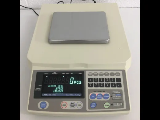 A&D FC-1000i Hi-Resolution 1-Place Counting Scale