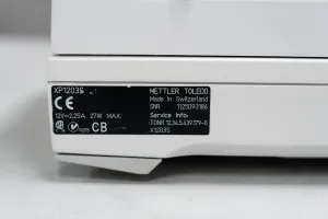 Mettler Toledo XP1203S Analytical Balance, 5 of 5