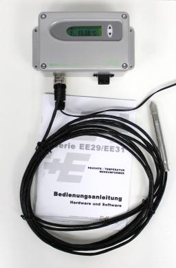 E+E EE31 Humidity and Temperature Transmitter with Remote Probe, 240V, 50/60Hz-cover