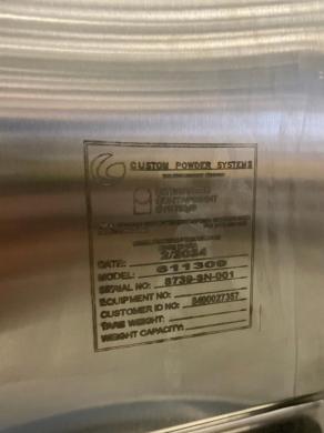 Custom Powder Systems Stage 1 and 2 Closed-System Isolator for Powder Handling-cover