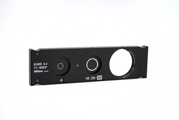 Nikon ELWD T1-SNCP Phase Contrast Slider for TS100 Microscope