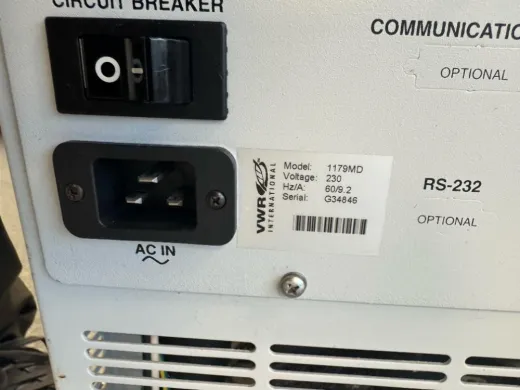 VWR Recirculator 1179MD Temperature Control System