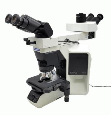 Olympus Microscope BX46 with Front to Back Dual Bridge and 2x Magnification for Pathology/Mohs-cover