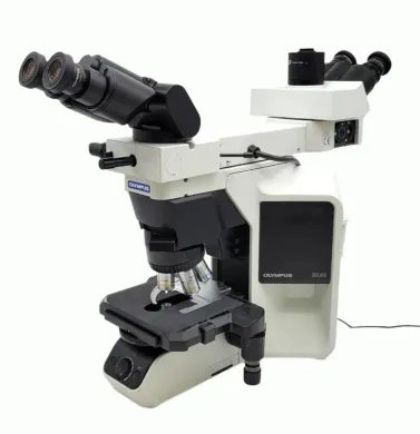 Olympus Microscope BX46 with Front to Back Dual Bridge and 2x Magnification for Pathology/Mohs