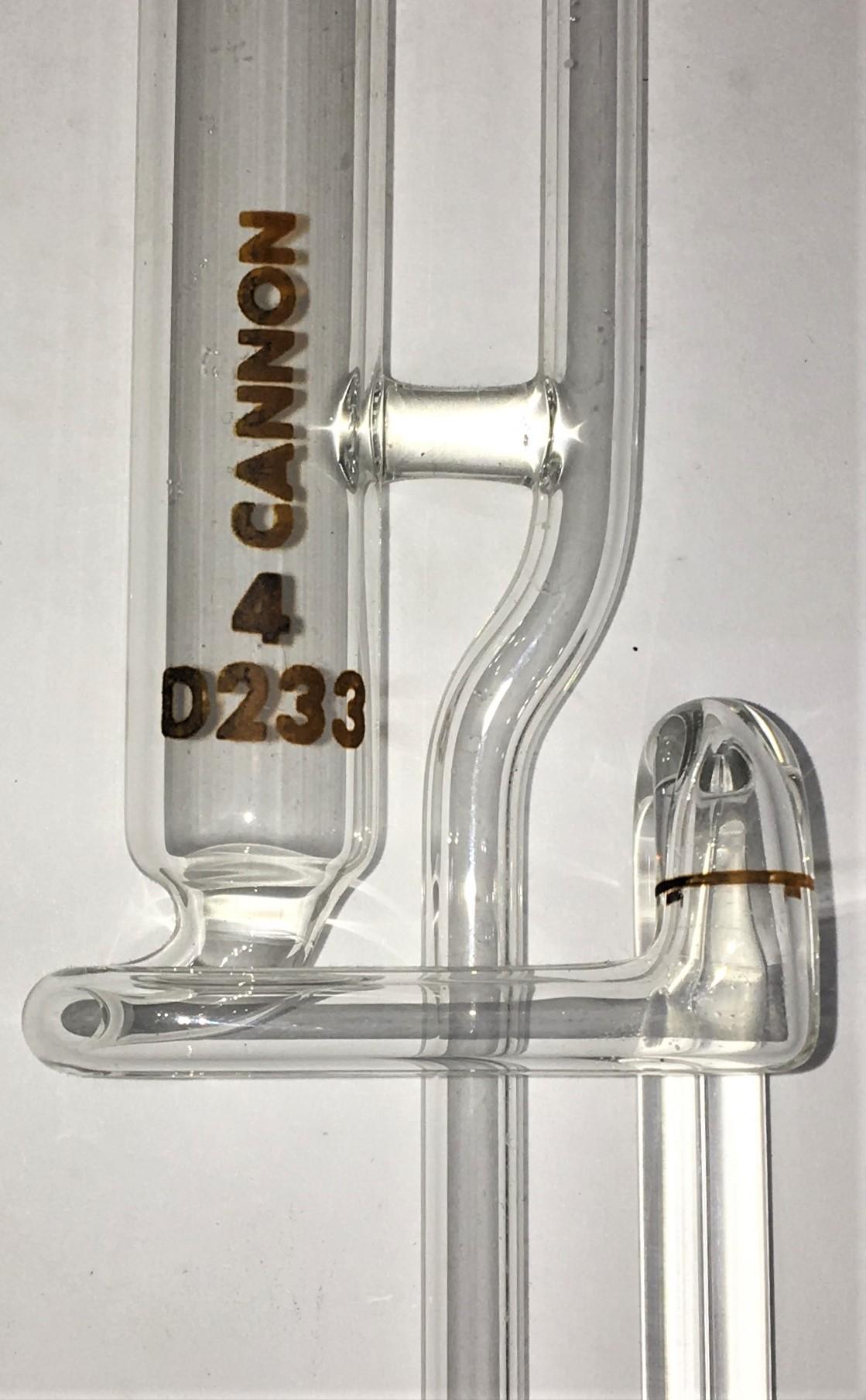 Cannon ZCAC-4 Zeitfuchs Cross-Arm Viscometer Tube (Size 4)