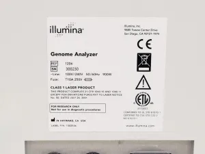 Illumina Genome Analyser IIx System with PEM IIX and Cluster Station for High-Throughput DNA Sequencing, 14 of 39