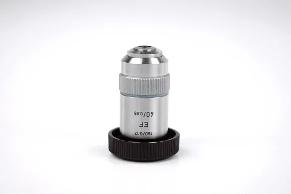 Leitz 519762 EF 40x/0.65 160/0.17 Fluorescence Microscope Objective