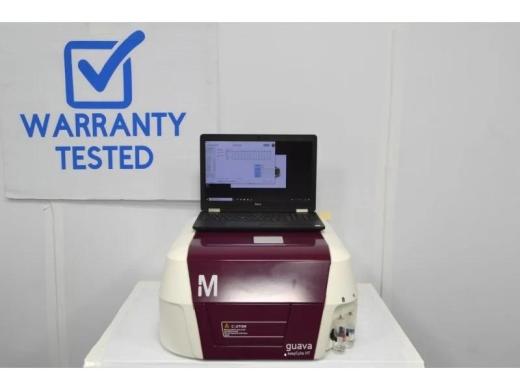 Millipore Cytek Guava EasyCyte 12HT Flow Cytometer (3)Lasers/(11)Colors/(13)Detectors Unit 3-cover