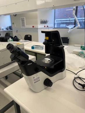 Nikon Eclipse Ts2 Inverted Trinocular Fluorescence Microscope for Biological Research-cover