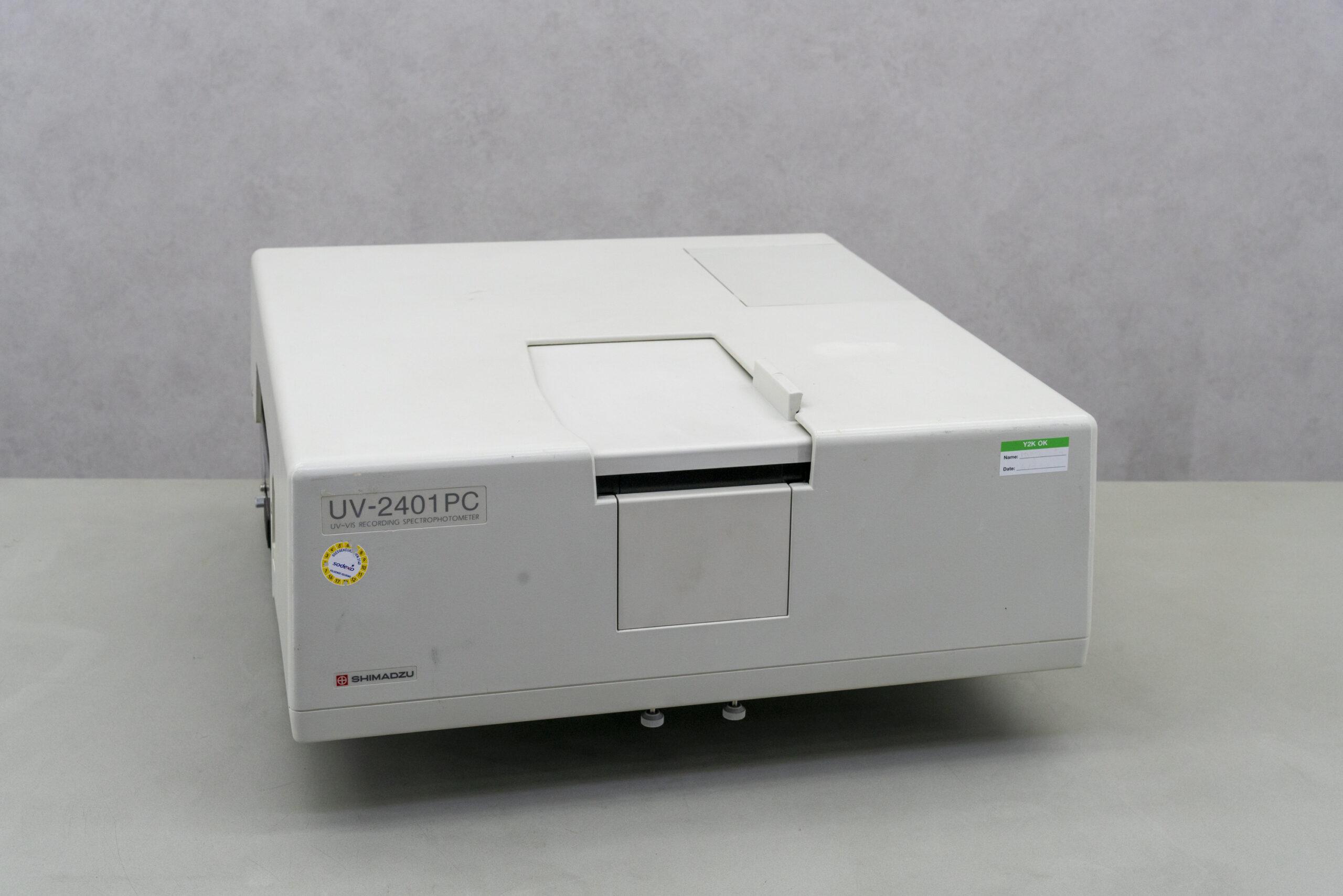 Shimadzu UV-2401PC Double Beam UV-Visible Spectrophotometer for Analytical and Biotechnological Applications