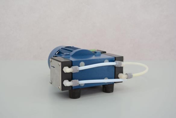 KNF Dry Self-Priming Laboratory Vacuum Pump with Shaft Seal-cover