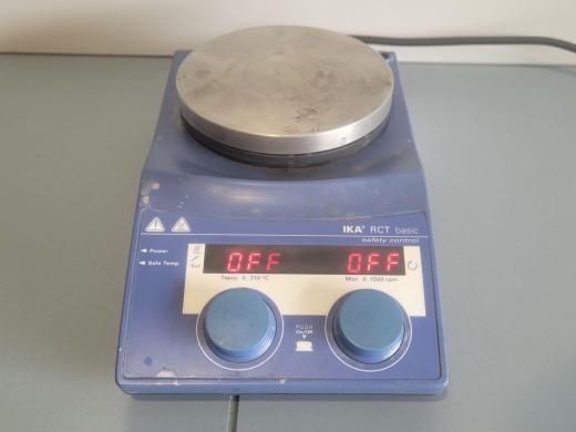 Heated magnetic stirrer IKA RCT Basic safety control-cover