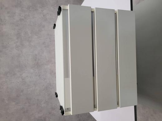 S+B 3 Drawer cabinet low White 600x480x450-cover