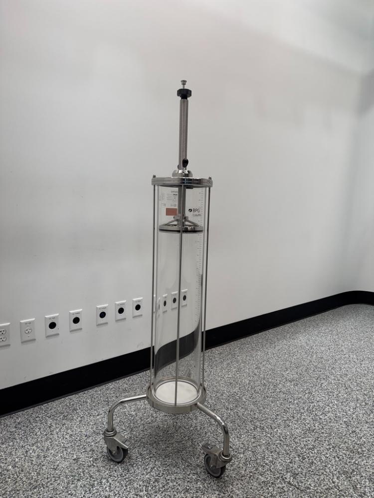 GE Amersham BPG 200/950 Glass Chromatography Column 30L for Preparative and Process-Scale Liquid Chromatography