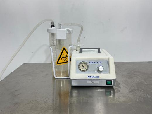 Nouvag Vacuson 18 Medical and Laboratory Suction Pump with Adjustable Vacuum Control-cover