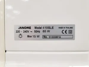 Janome Sewing Machines Job Lot – 14 Units for Textile Applications, 14 of 23
