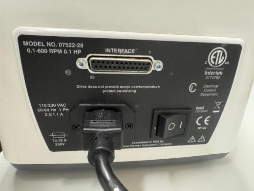 Cole-Parmer MasterFlex L/S Peristaltic Pump-cover