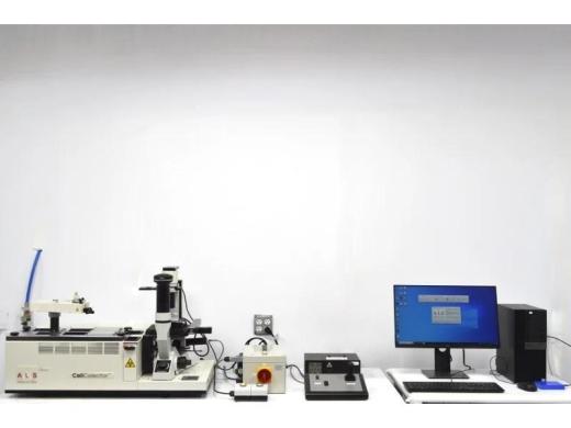 Sartorius ALS CellCelector Automated Cell Imaging and Picking System with Olympus CKX41 Microscope and Precision Robotic Arm-cover