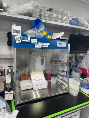 VWR PCR Workstation with HEPA Laminar Flow and UV Decontamination for Contamination-Free PCR Sample Preparation